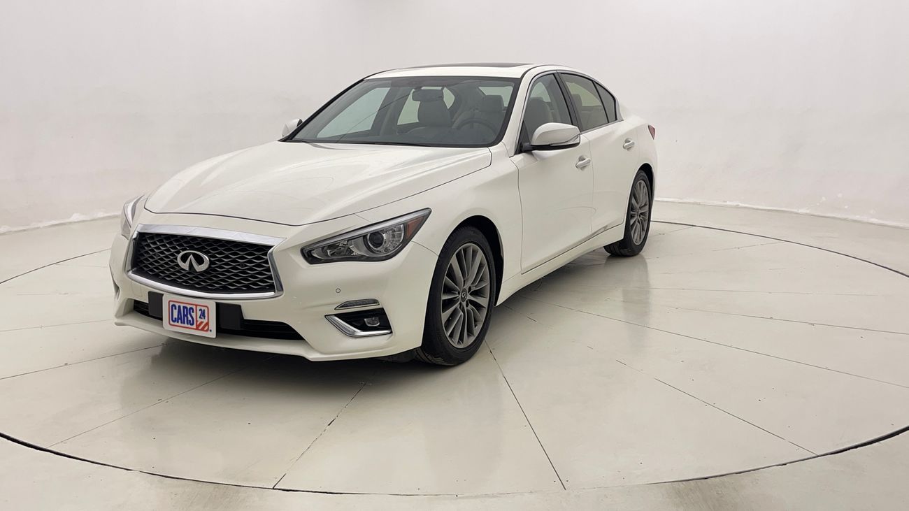 Infiniti Q50 Luxe 2.0L 2024 LUXE | AED 1205/Month | 0 DP | 30 Day Return | Warranty | Service History
