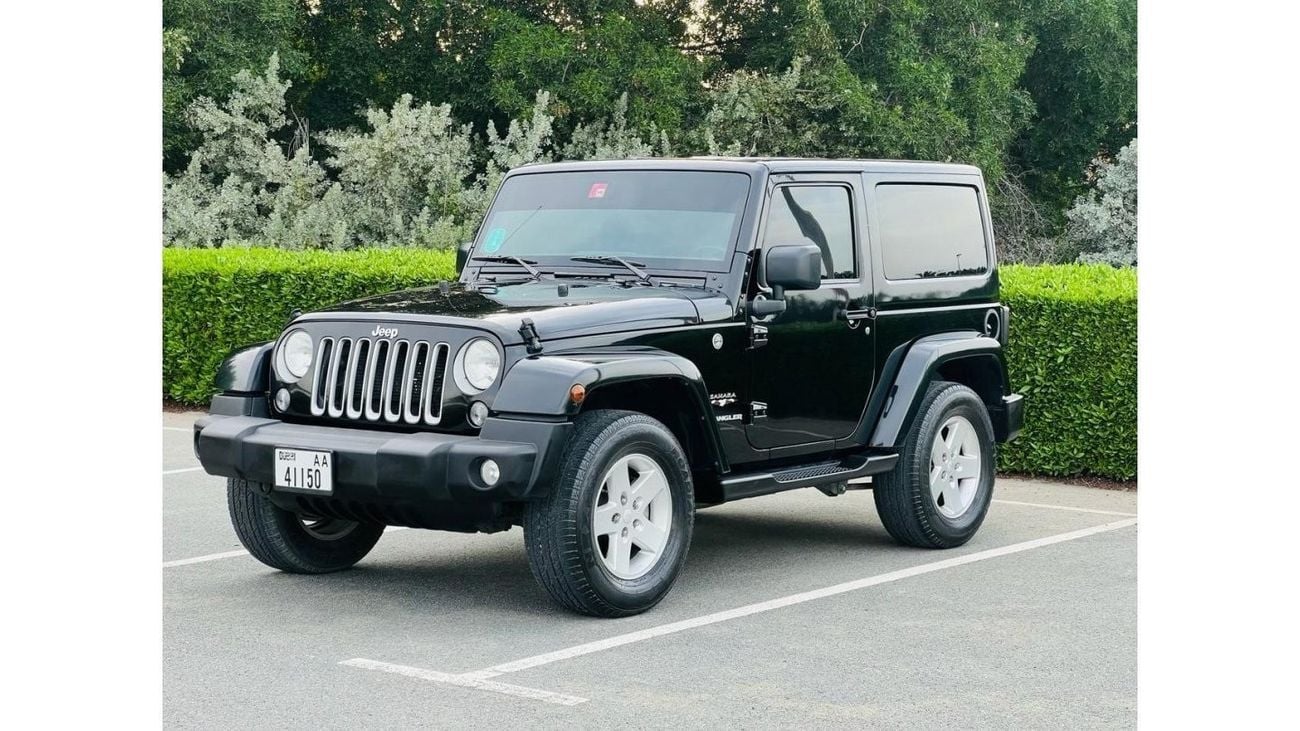 Jeep Wrangler JEEP WRANGLER SAHARA 2016 GCC ORGINAL PAINT