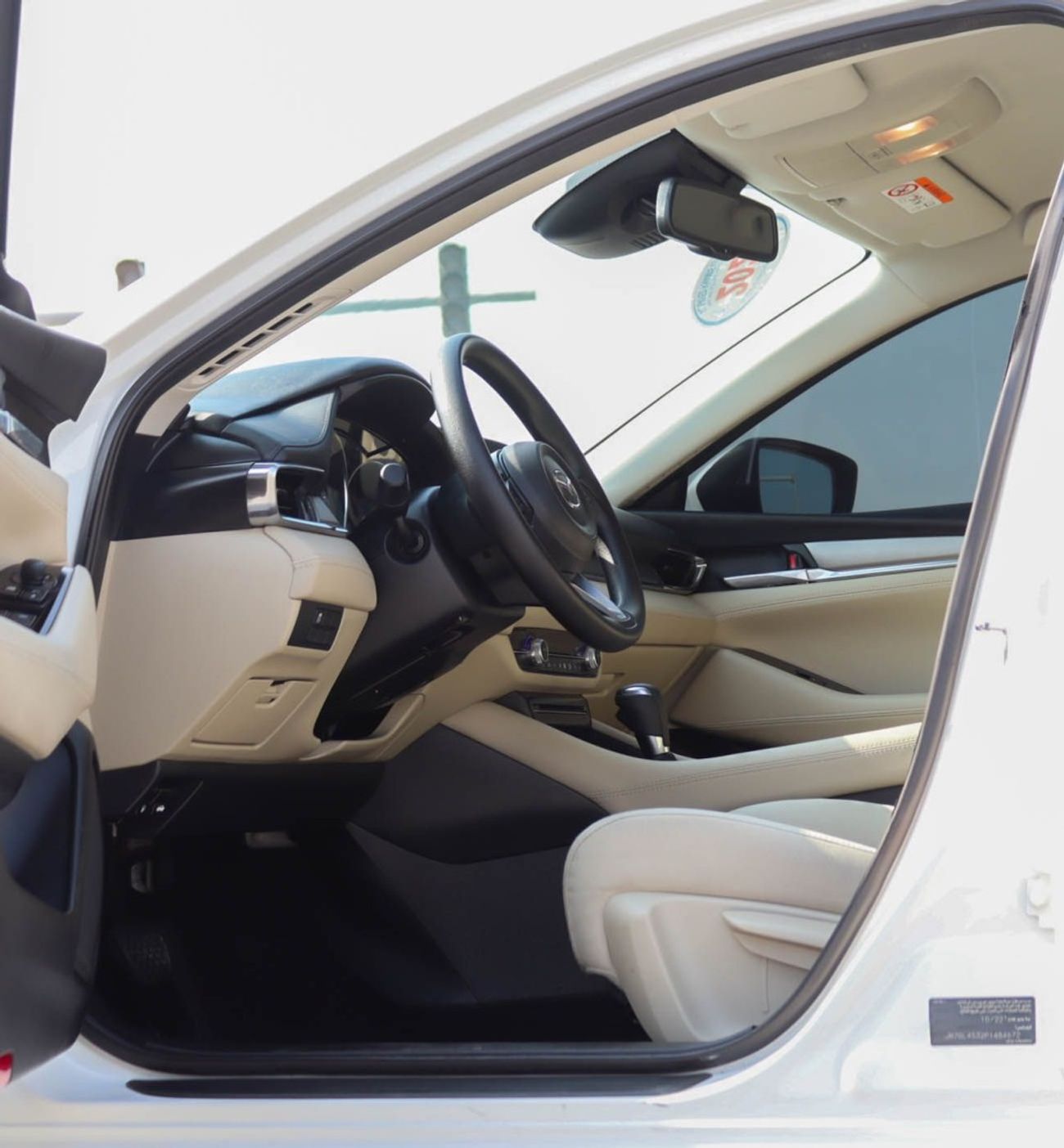 مازدا 6 2.5L S Mazda 6 2023 GCC 2.5L accident-free original paint in excellent condition 1345 P.M