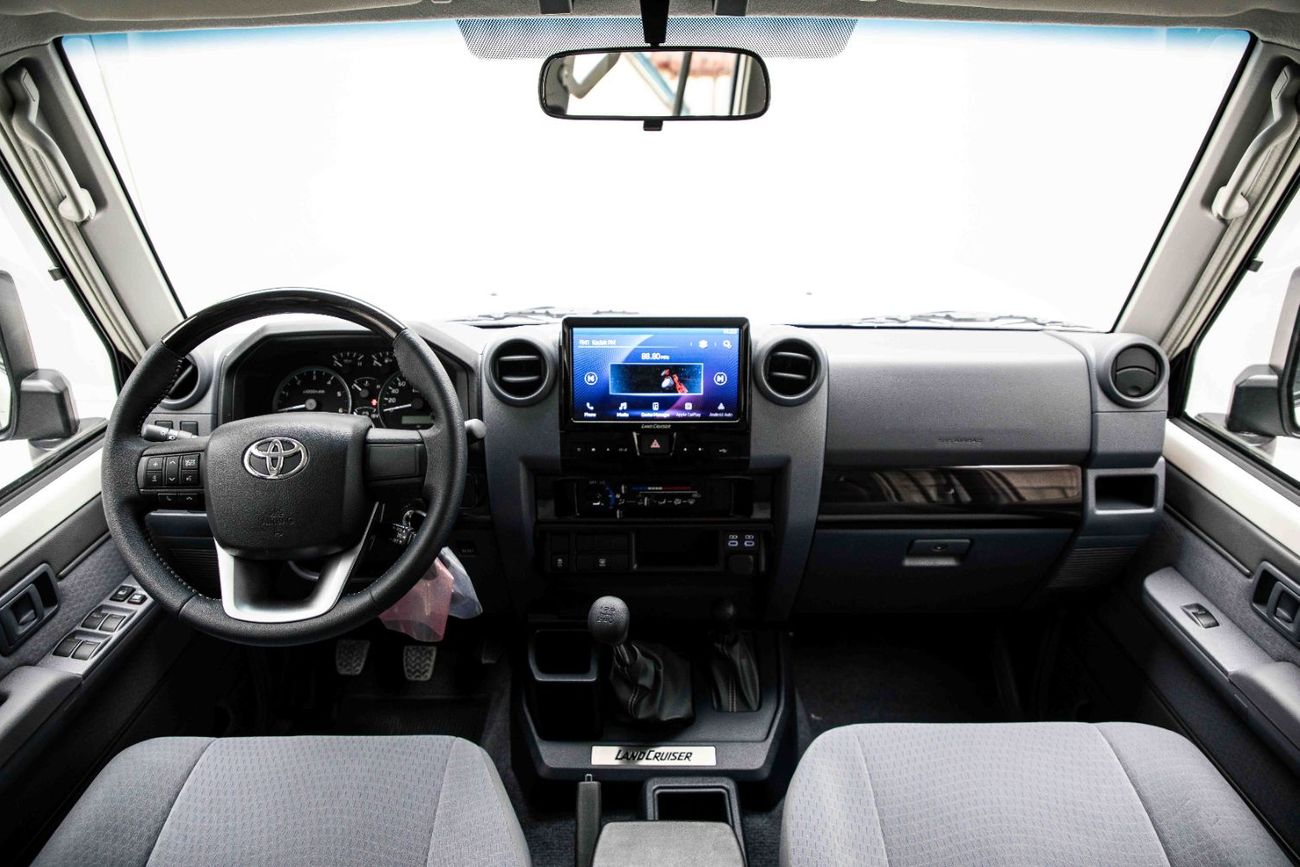 Toyota Land Cruiser 70 Hardtop 2.8L - Manual - White Inside Bluish Grey | Export Only