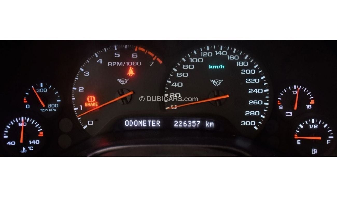 Chevrolet Corvette THE LEGENDARY! IMMACULATE CONDITION! Chevrolet Corvette C5 ( 2004 Model! ) Yellow Color! GCC Specs