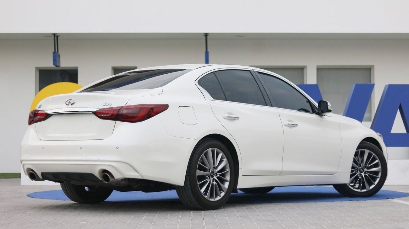 Infiniti Q50 LUXE | Agency Warranty | Full Service History | Zero Downpayment Support
