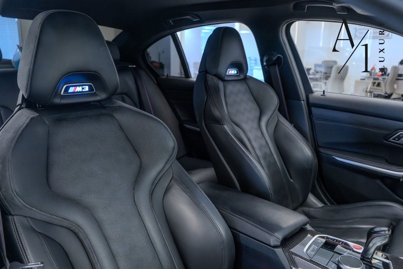 بي أم دبليو M3 COMPETITION 2022, Carbon Package, Excellent Condition, American Spec
