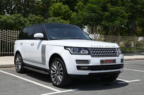 Land Rover Range Rover AUTOBIOGRAPHY -  AGENCY MAINTAINED - ACCIDENT FREE - RANGE ROVER SUPERCHARGED 2015 - GCC - WELL MAIN