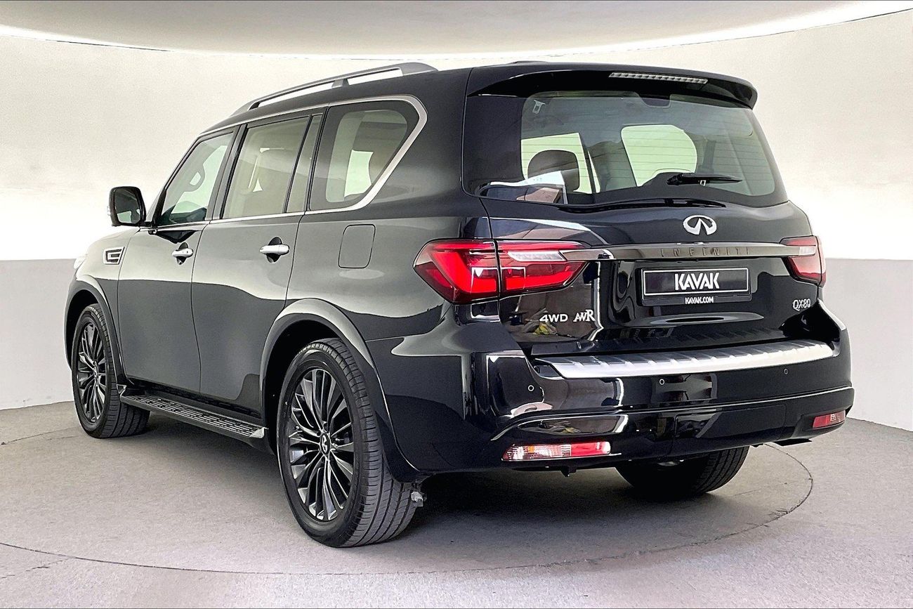 إنفينيتي QX80 Luxe Sensory ProActive - Black Edition | شامل الضمان | 0 ﺪﻔﻋﺓ ﺃﻮﻟﻯ