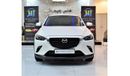 Mazda CX3 EXCELLENT DEAL for our Mazda CX3 2019 Model!! in White Color! GCC Specs