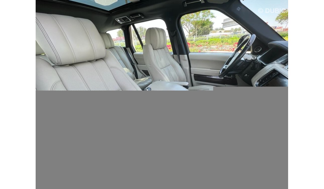 Land Rover Range Rover RANGE ROVER VOGUE SE 2015 GCC SUPERCHARGED WITH WARRANTY SERVICE HISTORY