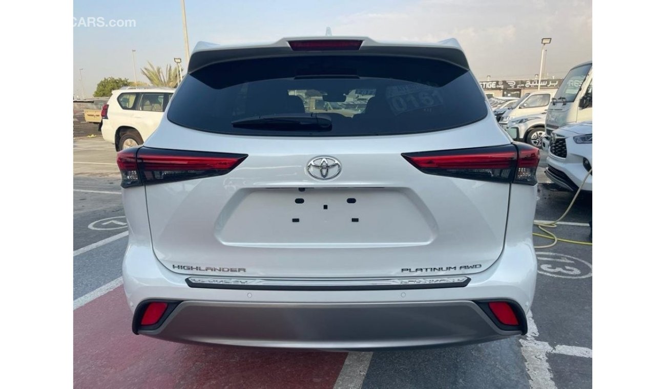 تويوتا هايلاندر PLATINUM 2.4L PETROL AWD 7SEAT FULL OPTION 2023MY ( FOR EXPORT ONLY)