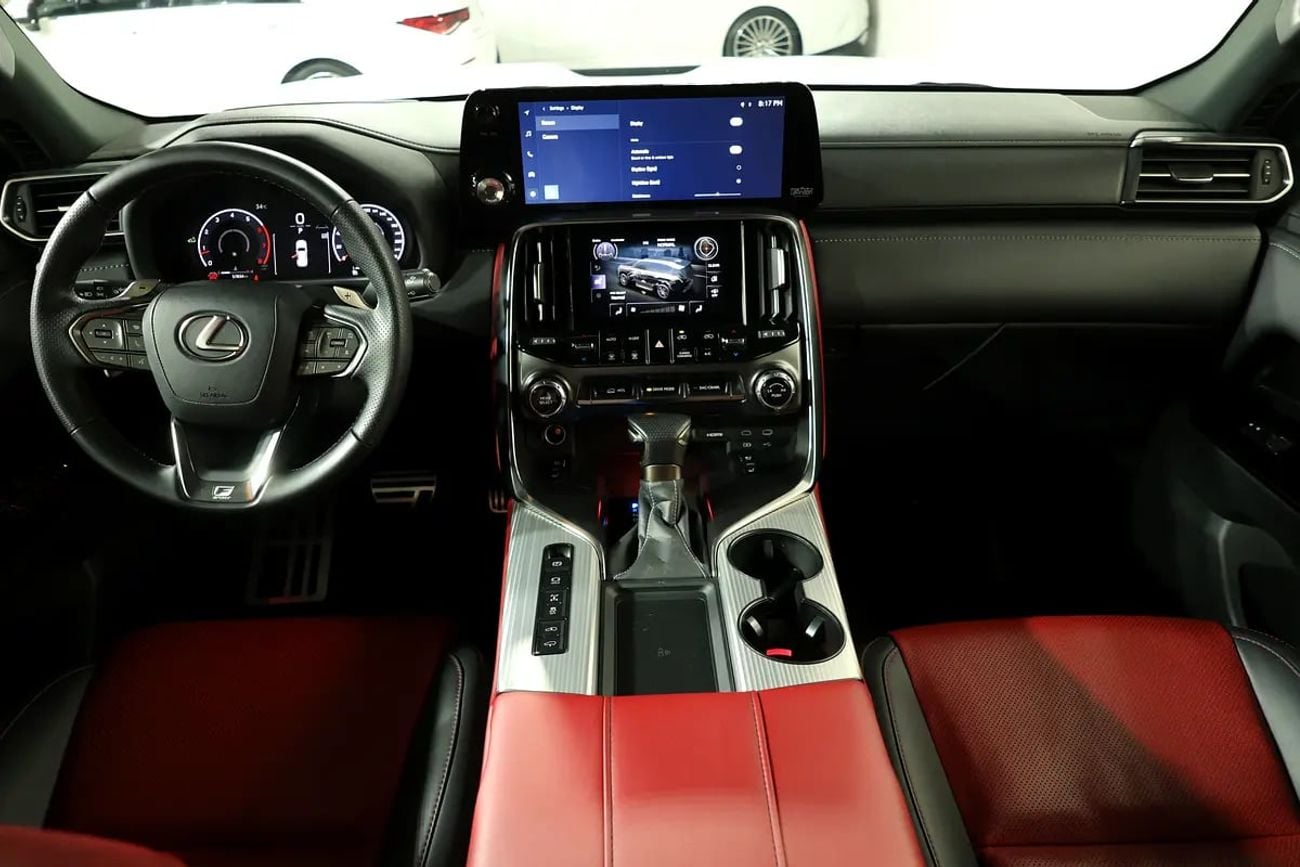 Lexus LX600 F SPORT | GCC SpecsI ALFUTTAIM WARRANTY | PERFECT CONDATION I FREE ACCIDENTS