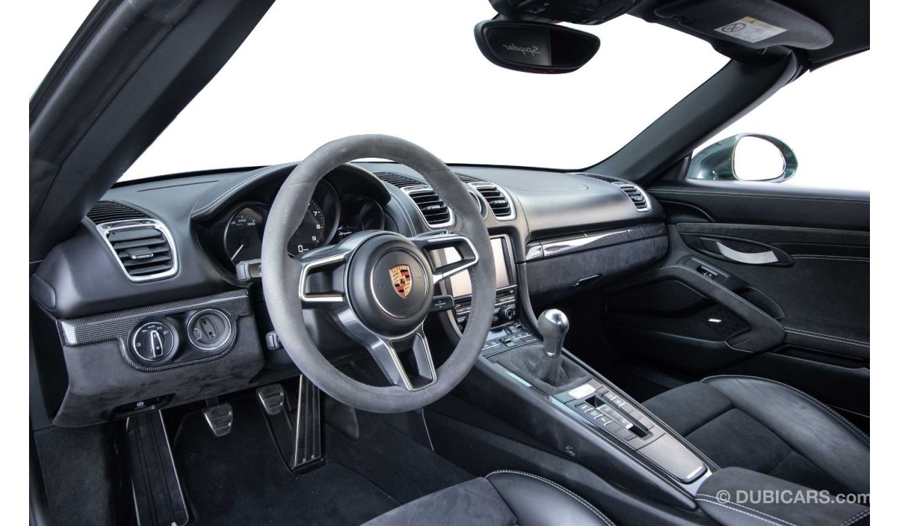 Porsche Boxster Spyder - GCC Spec - With Warranty
