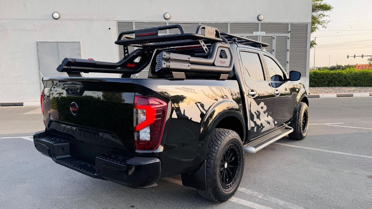 نيسان نافارا Double Cab | 2.3L Diesel Auto | RHD | Premium Roof Rack & Camping Setup | 2WD