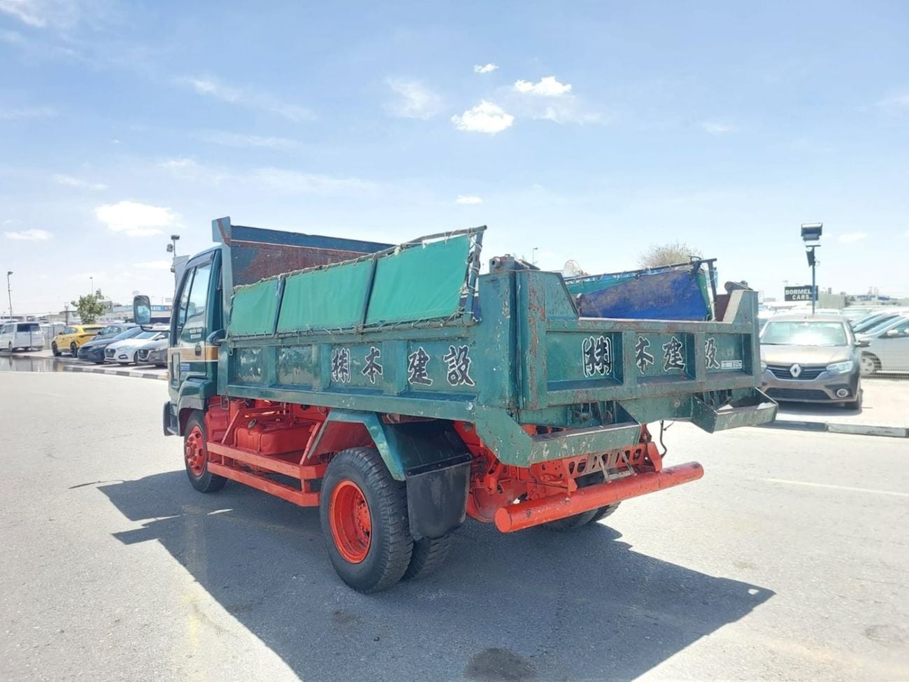 إيسوزو فوروارد ISUZU FORWARD JUSTON DUMPER TRUCK RHD 1995 MODEL 8.2 L DIESEL MANUAL(PM000298)