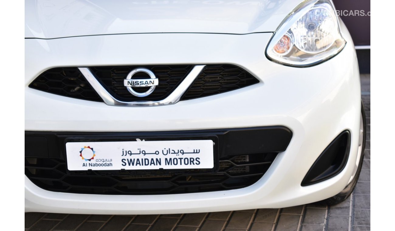 Nissan Micra AED 429 PM | 1.5L SV GCC DEALER WARRANTY