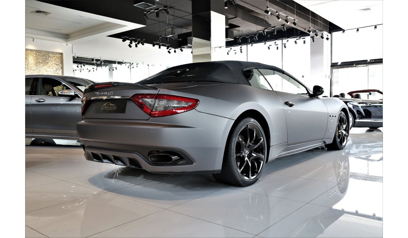 مازيراتي جران كابريو 2015 II MASERATI GRANCABRIO MC SPORT II UNDER WARRANTY