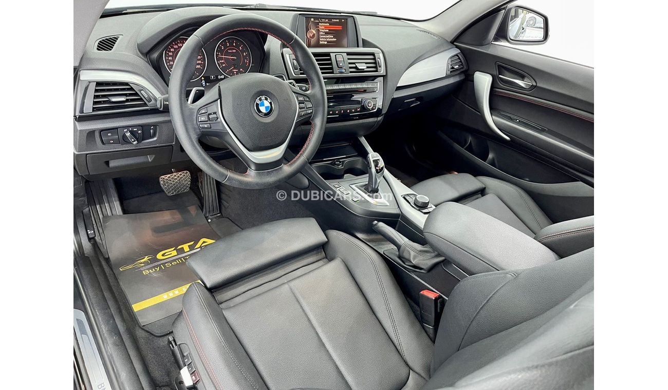 BMW 220i 2016 BMW 220i Sport Coupe ,BMW Service History, Warranty, GCC Specs