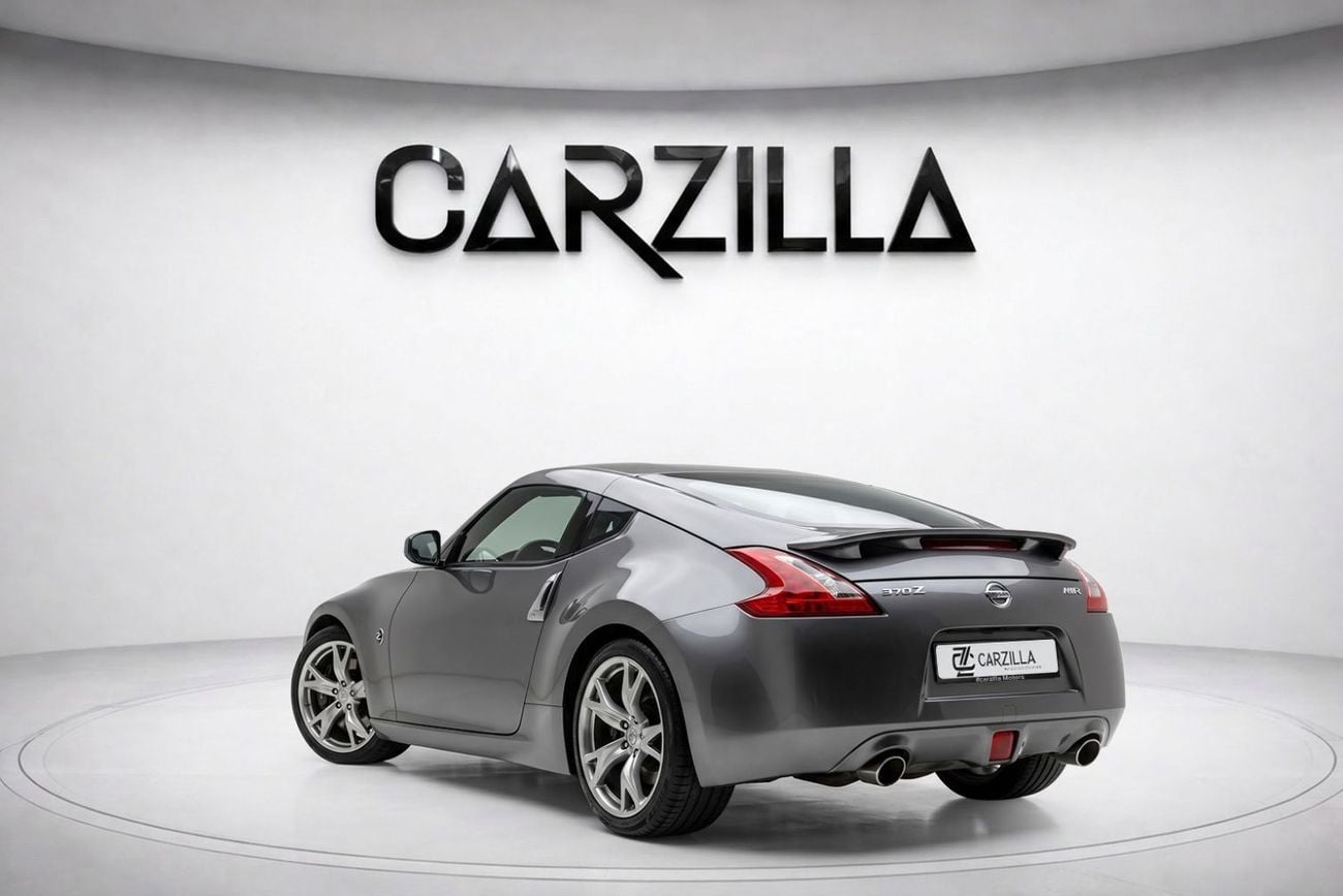 Nissan 370Z Std 3.7L (328 HP) A/T AED 2,302 P.M l 0% Downpayment l 370Z l 1 Owner l Excellent Condition