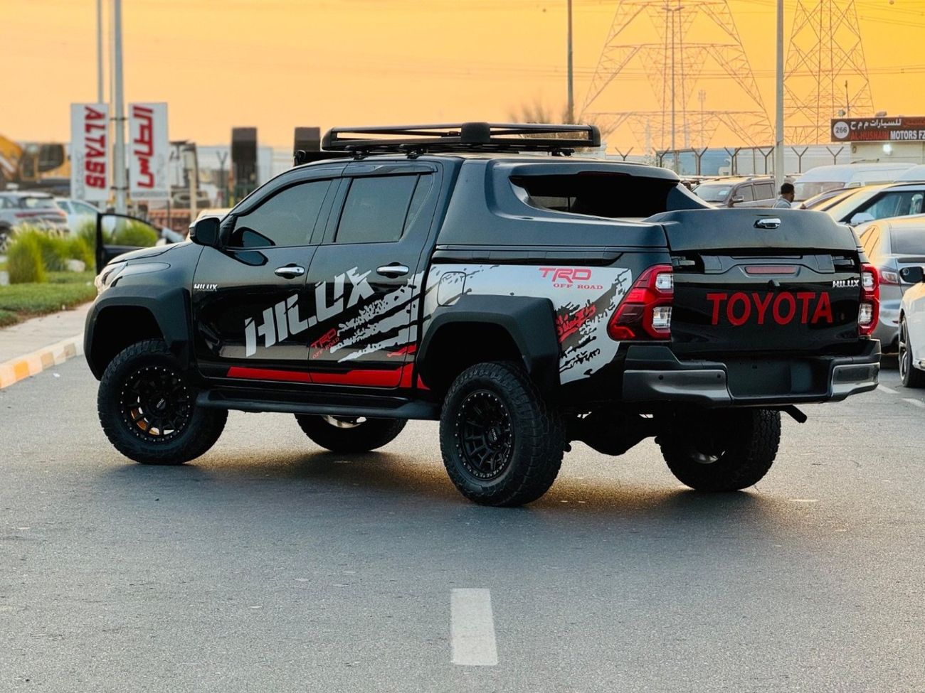 تويوتا هيلوكس Toyota hilux 2020 facelift to 2024 GR sport