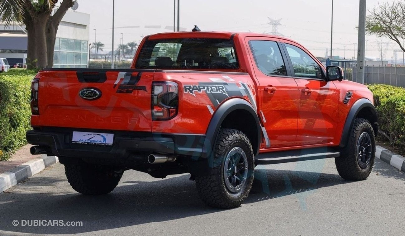 فورد رانجر Raptor V6 3.0L TT 4X4 , 2024 GCC , 0Km , With 5 Yrs or 120K Km WNTY @Official Dealer