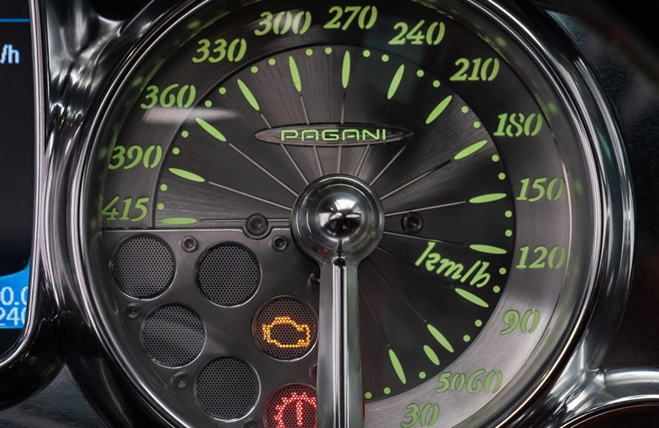 Pagani Huayra 6.0L V-12 Twin-Turbocharged Engine