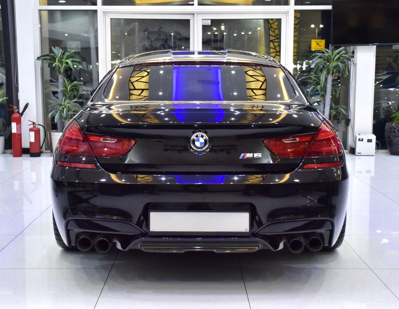 BMW M6 EXCELLENT DEAL for our BMW M6 Gran Coupe ( 2014 Model ) in Midnight Purple Color GCC Specs