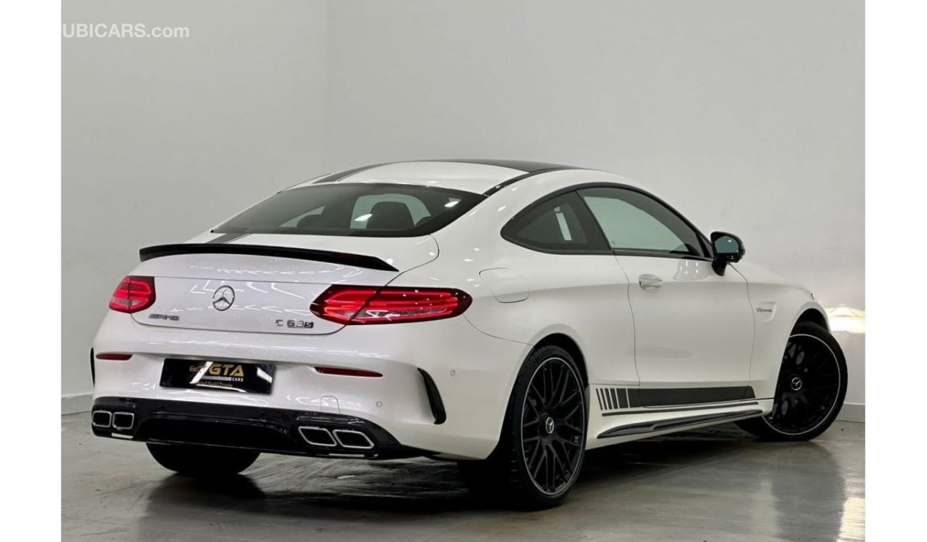 Mercedes-Benz C 63 AMG 2017 Mercedes Benz C63S AMG Coupe Edition 1, Full Mercedes / Silber Arrows Service History, GCC