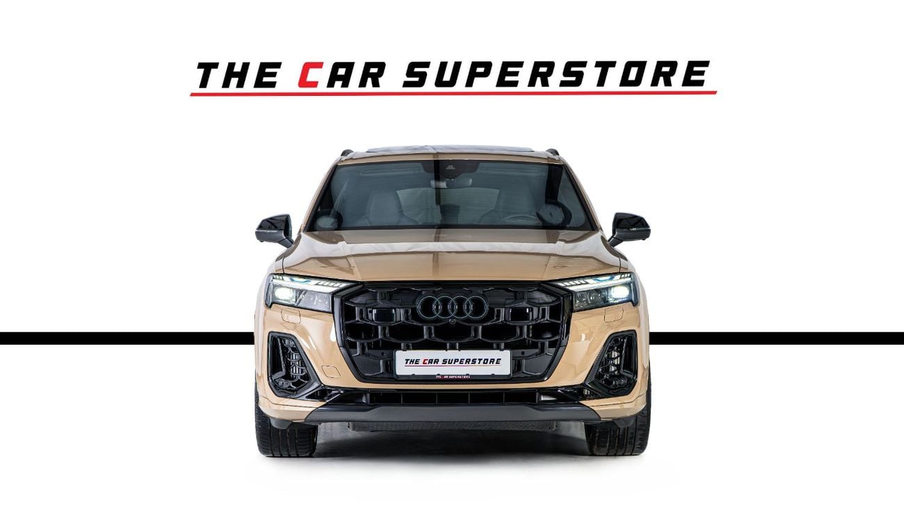 أودي SQ7 2025-Twin Turbo V8-Al Nabooda Warranty-Exclusive Color-Sports Exhaust-22 Inch Rims
