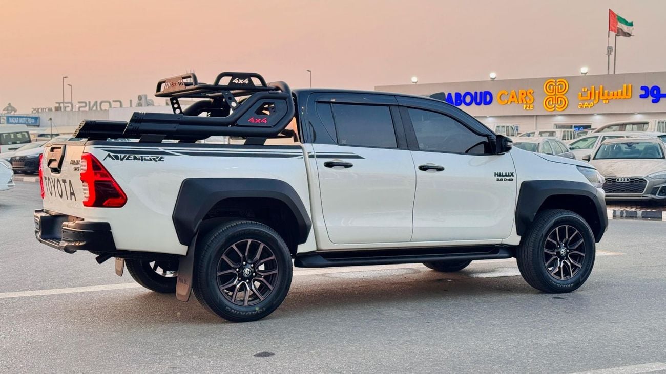 Toyota Hilux Toyota pickup Hilux 2023 RHD Automatic gear white colour Black interior