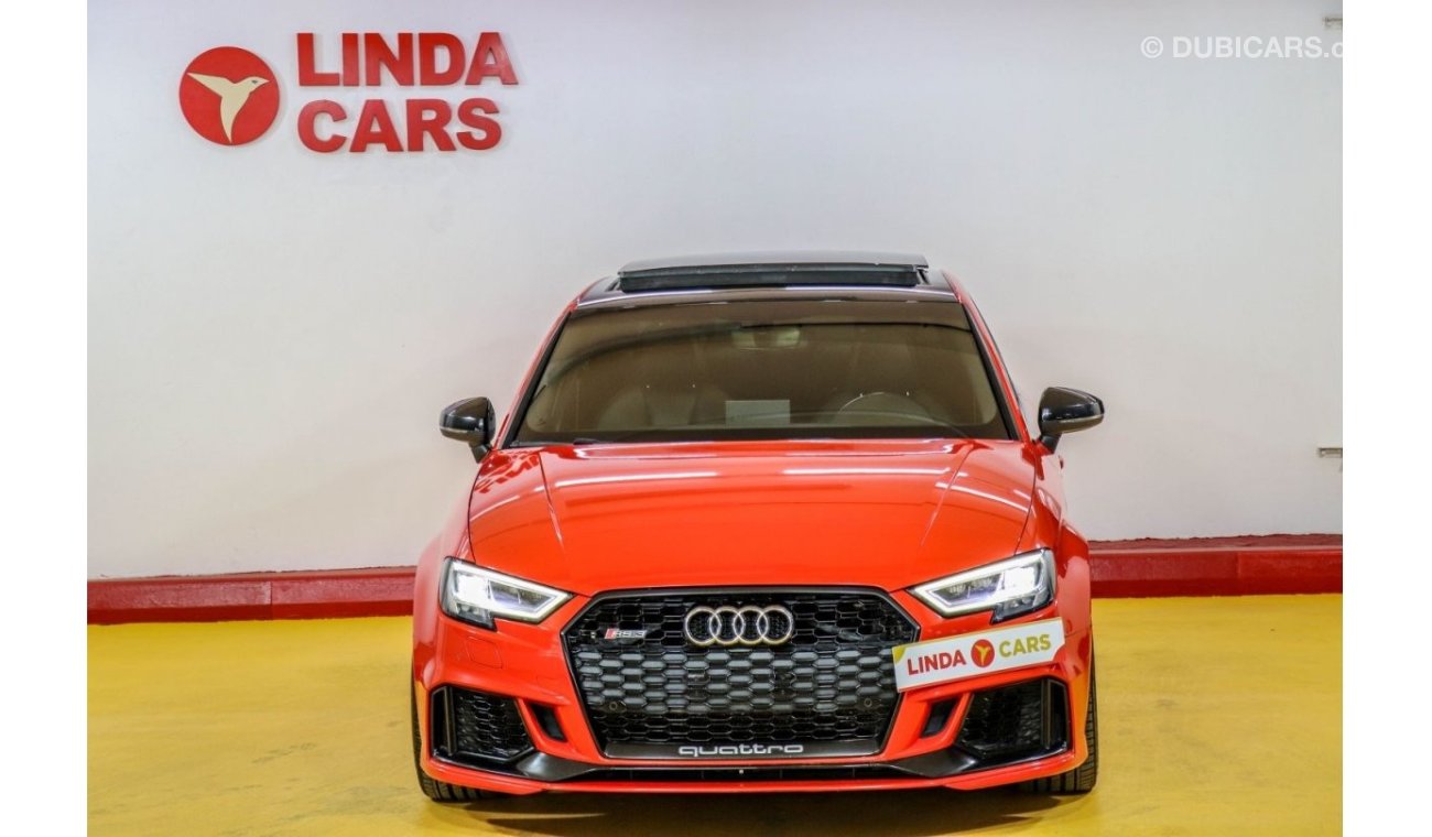 Audi RS3 Audi RS3 2017 GCC under Agency Warranty with Flexible Down-Payment.