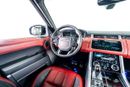 Land Rover Range Rover Sport GCC-22 Inch Rims-Black Contracting Roof-Red Interior
