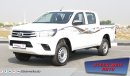 تويوتا هيلوكس GL 4X4 MANUAL GEAR DUAL CABIN PICKUP