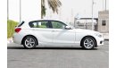 بي أم دبليو 120 1160 AED/MONTHLY - SERVICE FREE TIL 180000KM FROM BMW