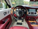 رولز رويس واريث 2015 Rolls Royce Wraith | GCC Specs | 6.6L V12 | 624 HP | 66k KM | WHITE/RED | Starlight Headliner |