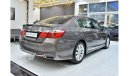 Honda Accord EXCELLENT DEAL for our Honda Accord ( 2016 Model ) in Brown Color GCC Specs