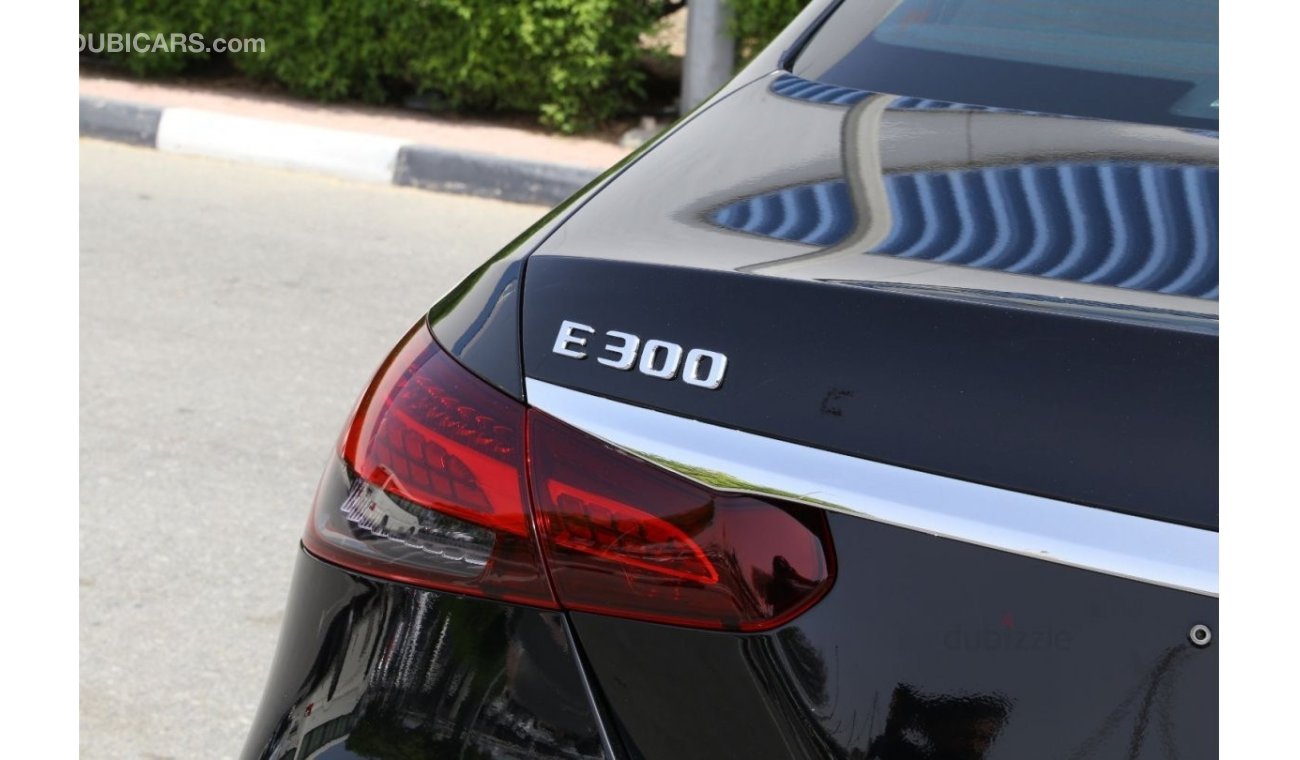 مرسيدس بنز E300 AMG Premium GCC Local Registration + 5%