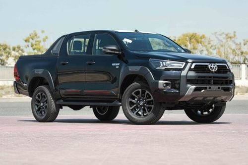 تويوتا هيلوكس 2025 TOYOTA HILUX ADVENTURE 4.0 - ATTITUDE BLACK inside BLACK | Export Only