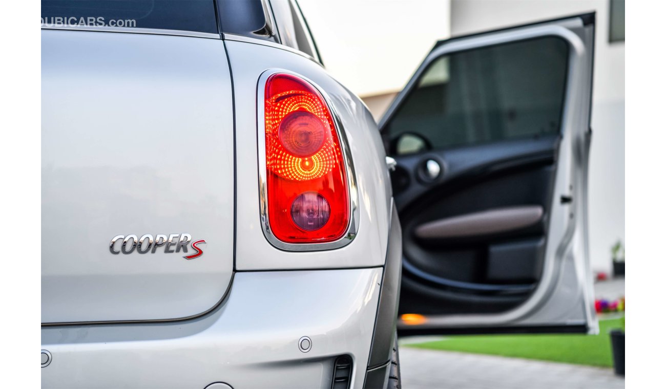 Mini Cooper S Countryman - 2 Years Warranty - AED 1,155 per month - 0% Downpayment