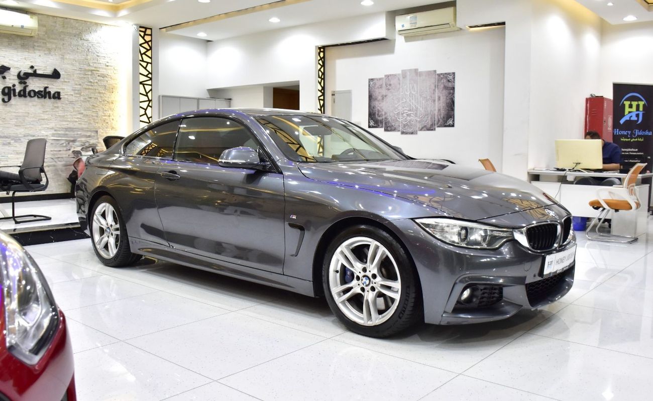 BMW 428i EXCELLENT DEAL for our BMW 428i M-Kit ( 2015 Model ) in Grey Color GCC Specs