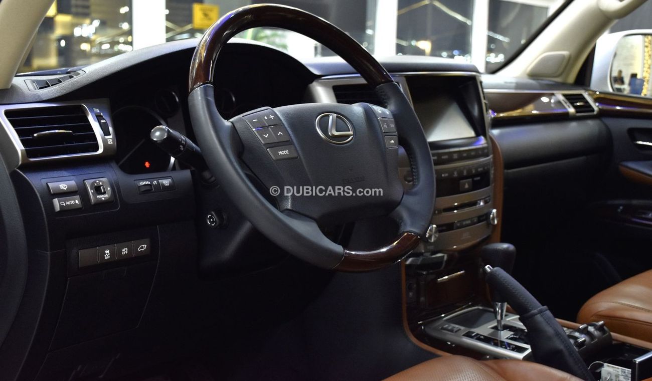 Lexus LX 570 EXCELLENT DEAL for our Lexus LX570 S ( 2014 Model ) in White Color GCC Specs