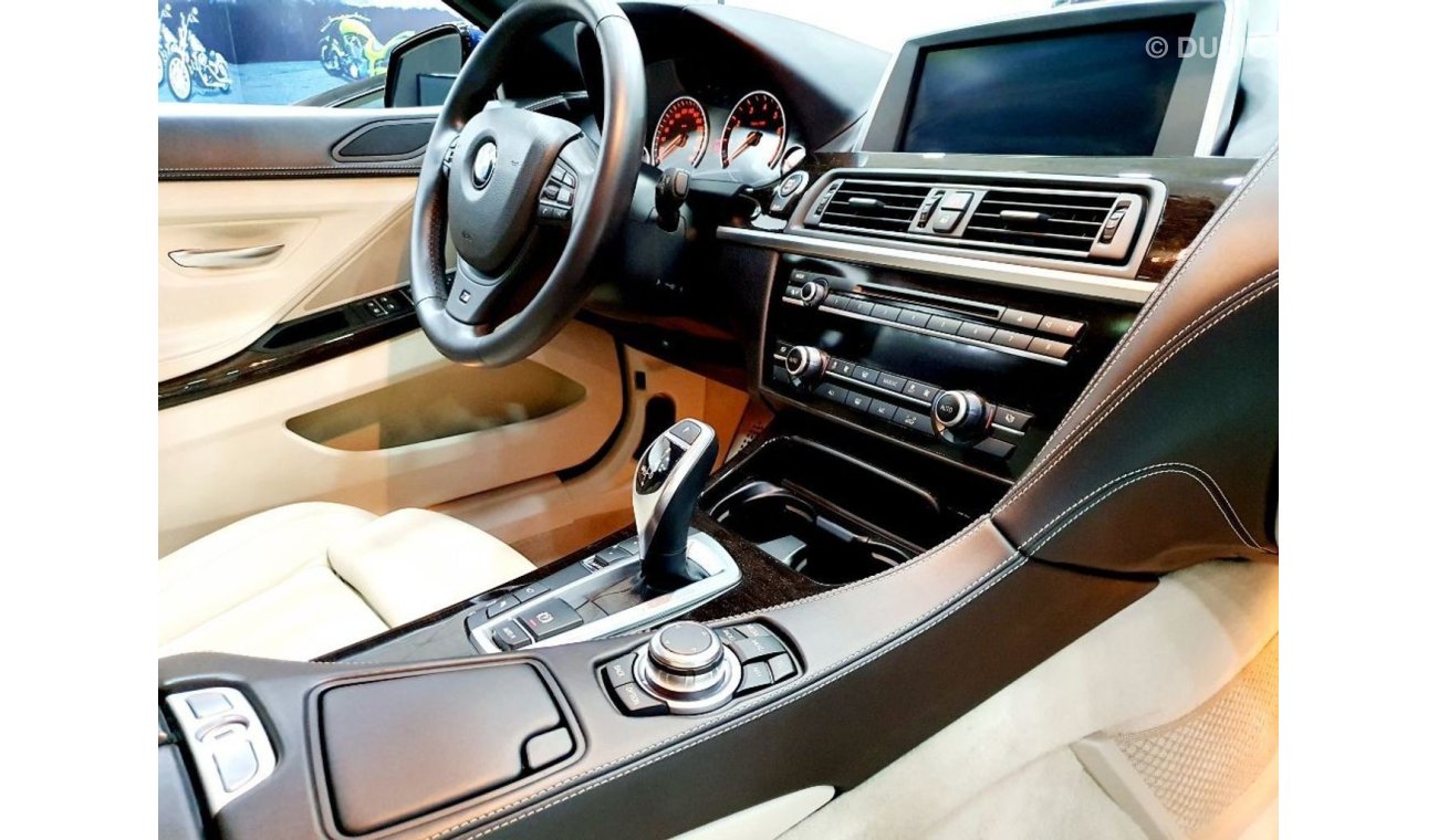 BMW 650i i - GCC - 2013 - ONE YEAR WARRANTY ( 1,690 AED PER MONTH - 4 YEARS )