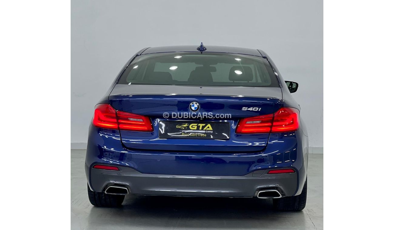 بي أم دبليو 540i 2018 BMW 540i M-Sport, December 2022 BMW Warranty, Full Service History, Full Options, GCC