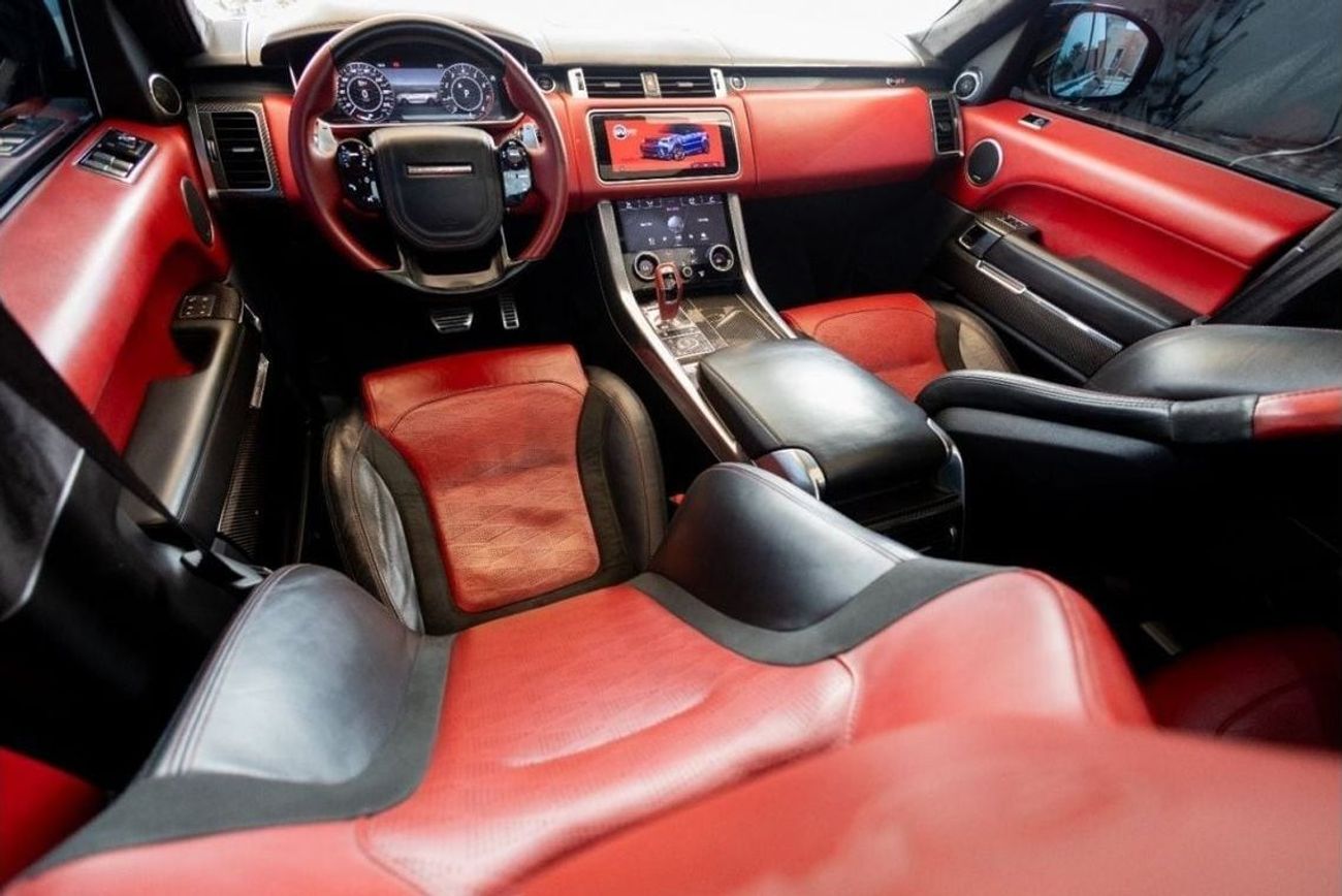 لاند روفر رينج روفر سبورت Range Rover Sport SVR 2019 GCC under Warranty with Flexible Down-Payment.