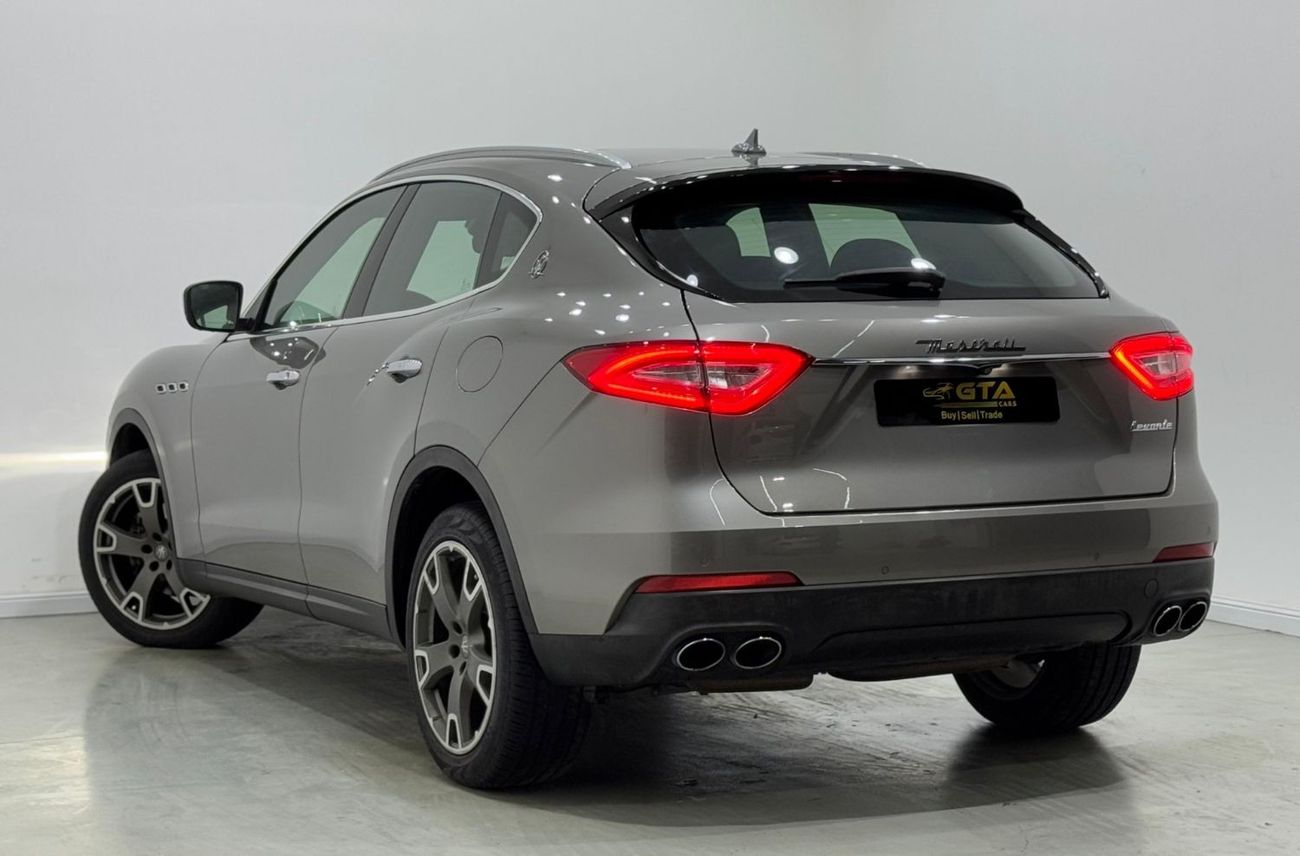 Maserati Levante Std 3.0L (350 HP) 2017 Maserati Levante, Warranty, Full Service History, Full Options, Low Kms, GCC