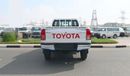 تويوتا هيلوكس Toyota Hilux 2025 2.7L Petrol 4 Cylinders Wheel size 17 inch Single Cab Manual  4WD
