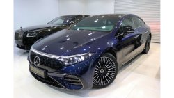 Mercedes-Benz EQS 580 4Matic, 2022, 1,300KMs only Carbon Fiber Interior!!