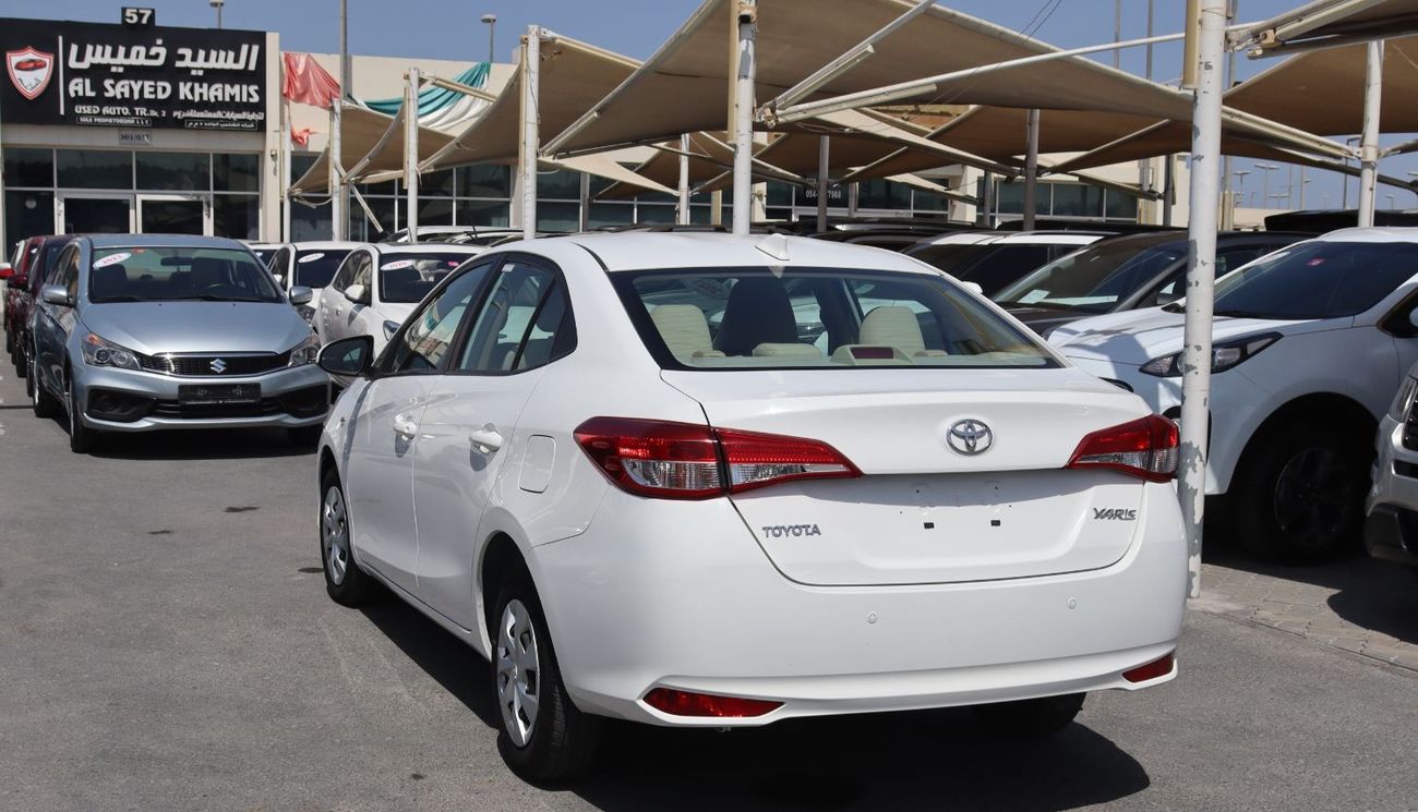 تويوتا يارس تويوتا يارس 2021 خليجي بحالة ممتازة 85000 كم محرك 1.5 لتر السعر 35000 درهم