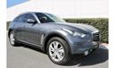 Infiniti QX70 Excellence INFINITI QX70 GULF 4X4MODEL 2016 FULL OPTIONS