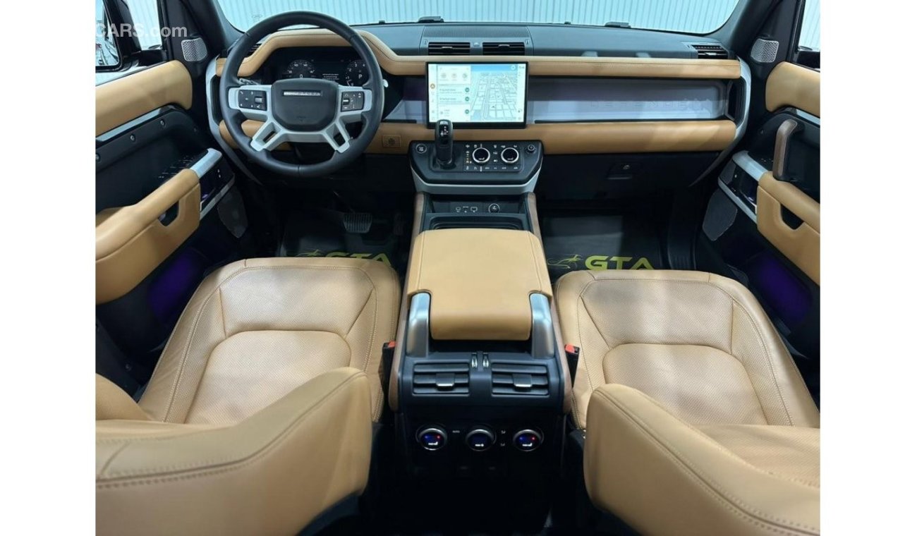لاند روفر ديفيندر 2023 Land Rover Defender HSE P400 130 8 Seater, Sep 2028 Land Rover Warranty + Service Pack, GCC