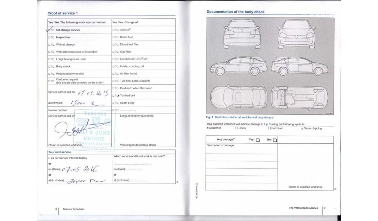 Volkswagen Jetta Trendline S Jetta 2.0L | GCC Specs | Full Service Records - Agency | Excellent Condition | Single Ow