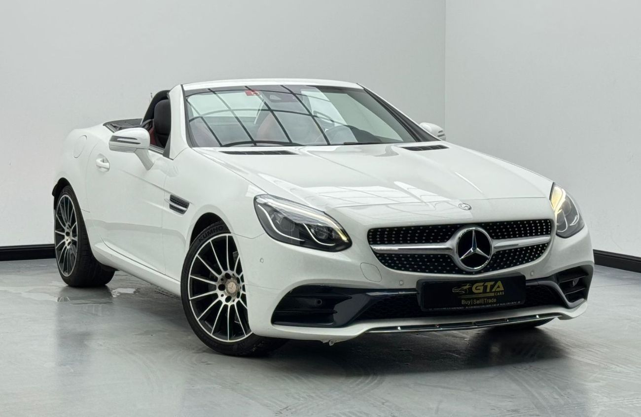 Mercedes-Benz SLC 200 Std 2.0L 2017 Mercedes-Benz SLC 200 Roadster, Full Service History, GCC