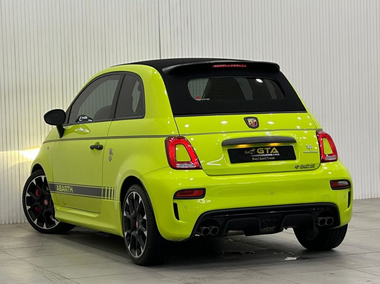 Fiat 500 Abarth 2022 Fiat Abarth Competizione Cabrio 1.4L Turbo, DEC 2026 Al Ghandi Warranty, Full Al Ghandi History